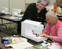 Quilting class Quilts Inc. and International Quilt Festival Houston, Texas www.quilts.com