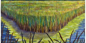 Wisconsin Wetlands II River Bend by Sue Benner (2007) - Collection of John M. Walsh, III