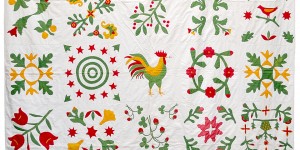 Rooster Quilt - Photo courtesy of Bill Volckening